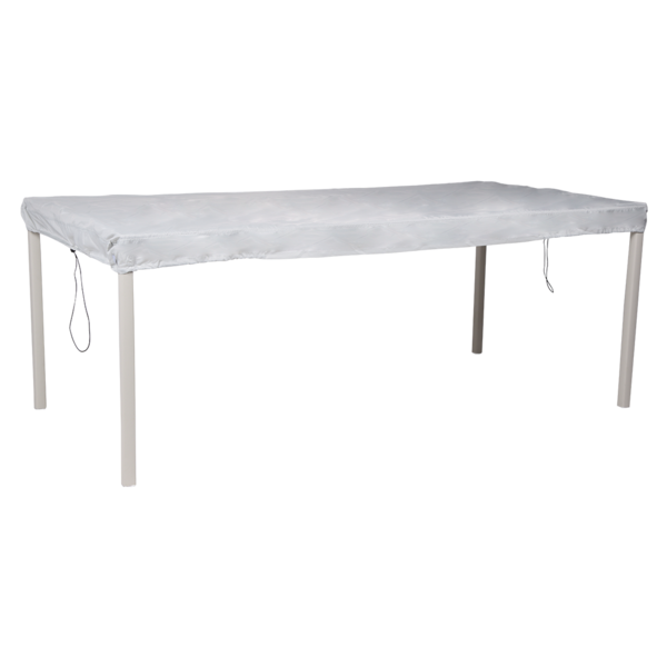 Housse de protection grise pour plateau de table 250x100 cm