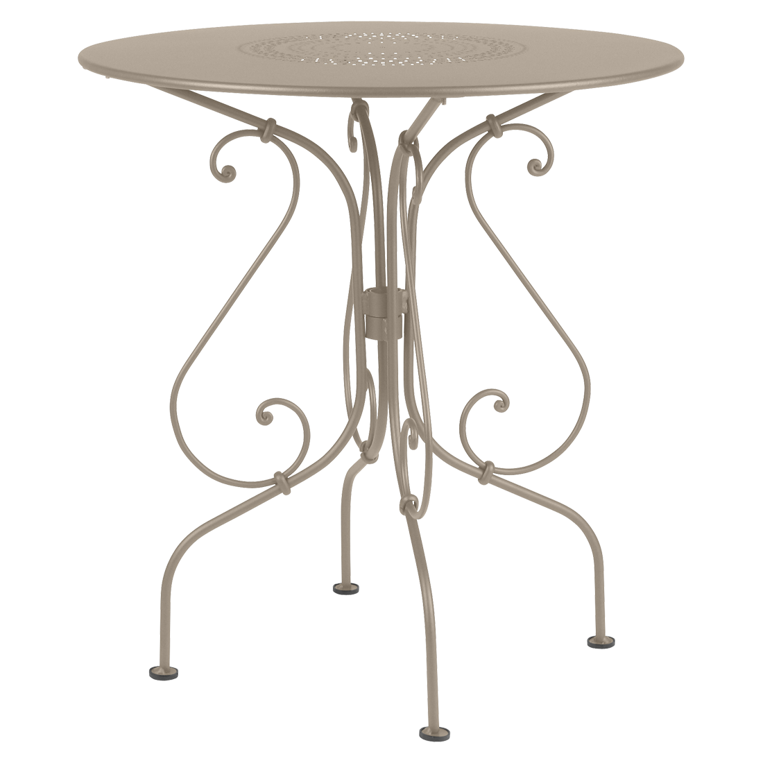 1900 Pedestal Table Round Metal Table Garden Table For 2
